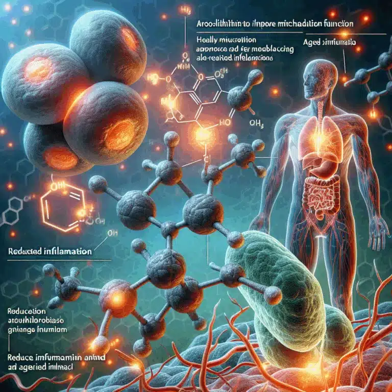 Urolithin A : Un Métabolite Prometteur pour Améliorer la Fonction Mitochondriale et Réduire l’Inflammation Associée au Vieillissement