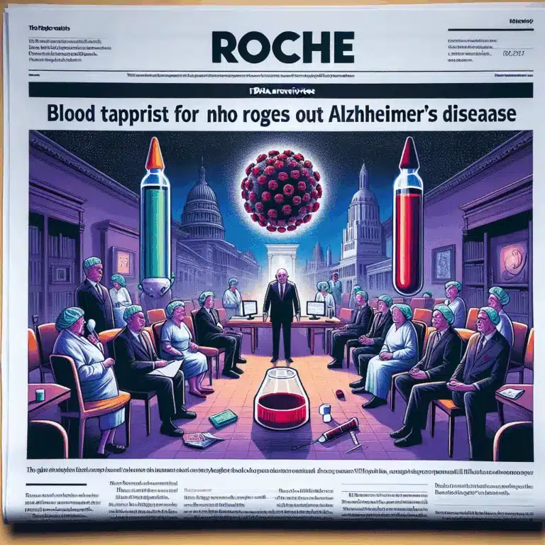 Roche obtient l’autorisation de la FDA pour un test sanguin excluant la maladie d’Alzheimer