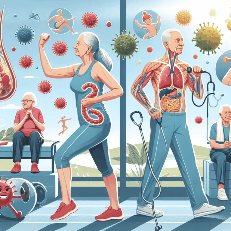 Le rôle crucial de l’exercice physique sur le système immunitaire des personnes âgées