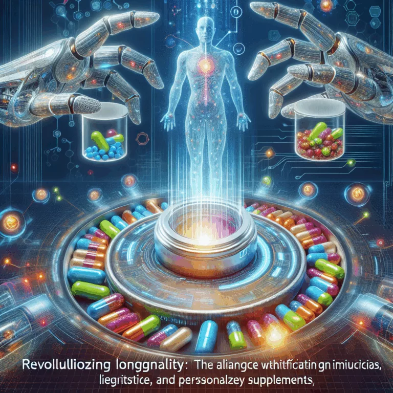 Révolutionner la longévité : l’alliance entre IA et suppléments personnalisés