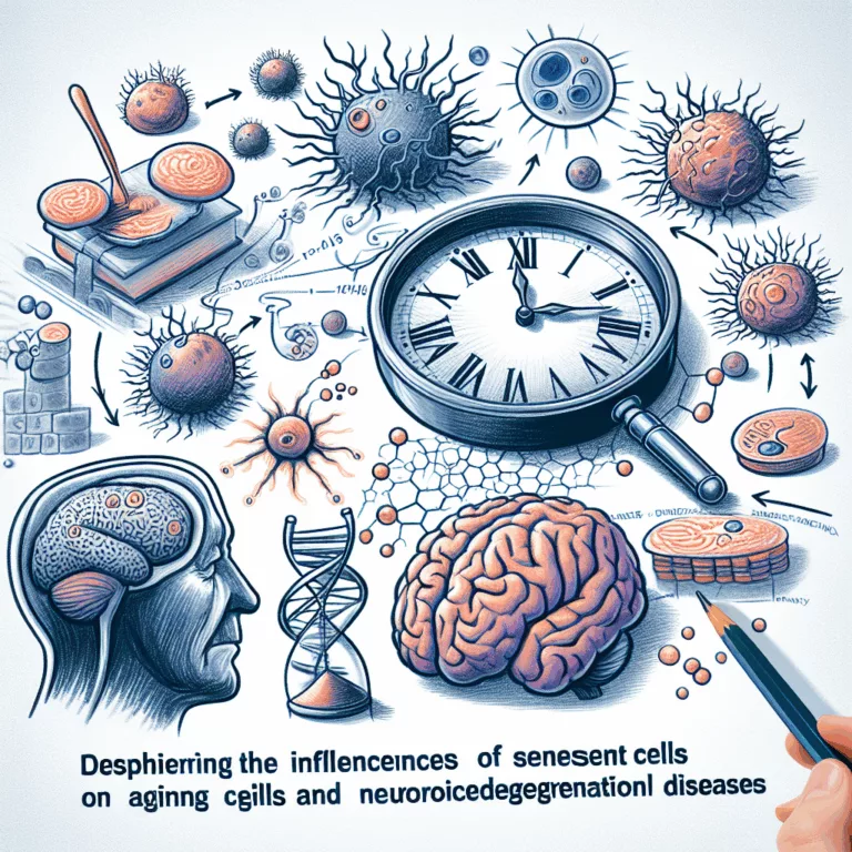 L’impact des cellules sénescentes sur le vieillissement et les maladies neurodégénératives