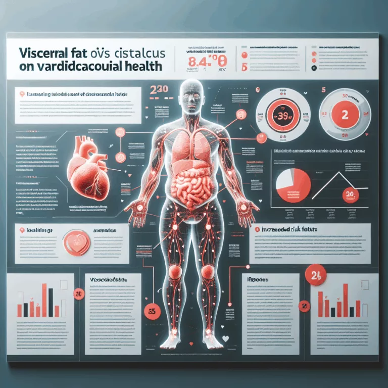L’impact du gras viscéral sur la santé cardiovasculaire : Une étude révélatrice
